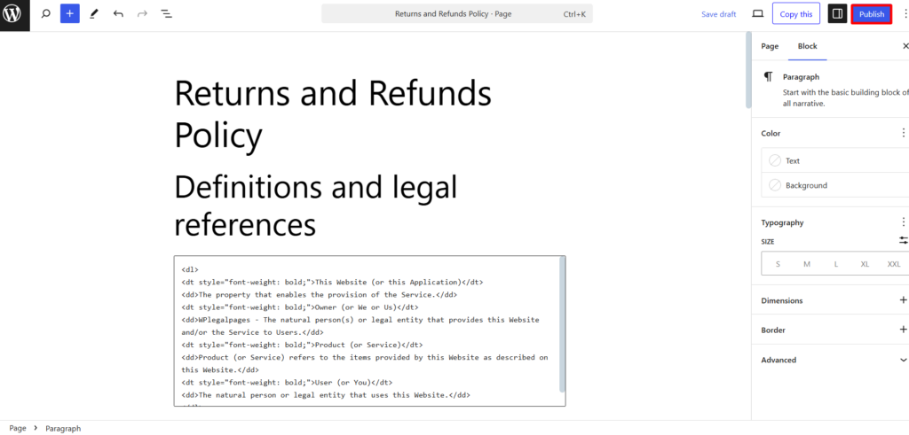 Creating Refund 