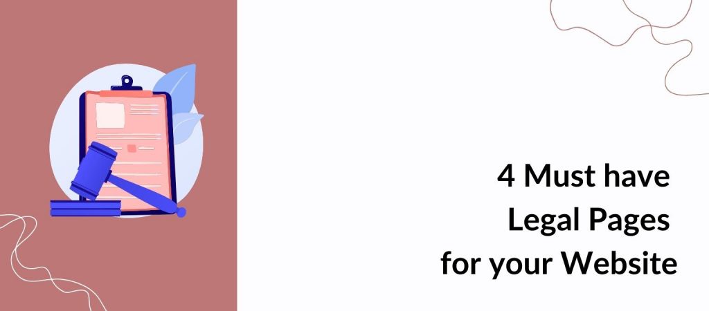 Must have website legal documents for your website