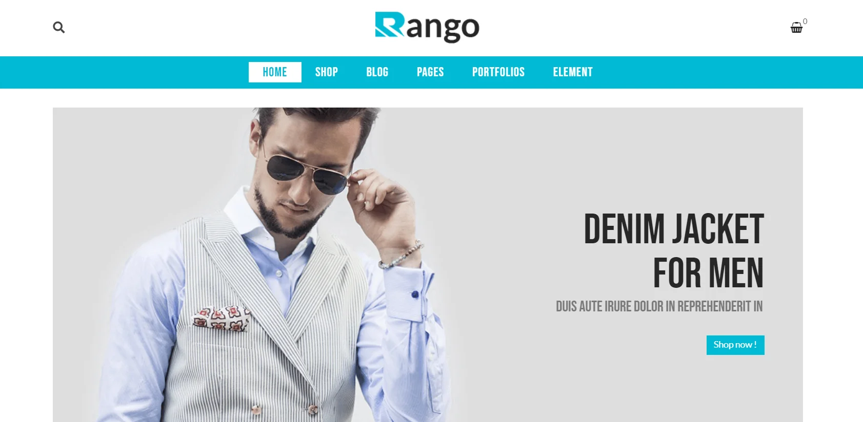 Rango GDPR compliant WordPress Theme