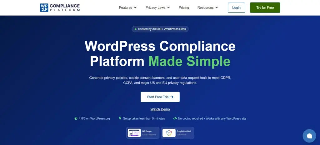 WPLP Compliance Platform