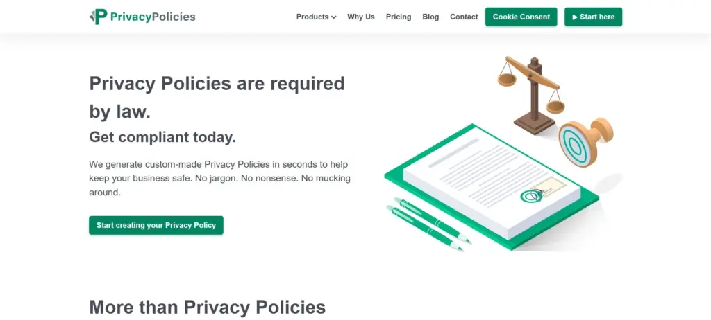 PrivacyPolicies Homepage