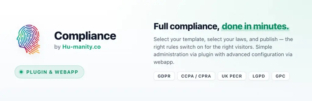 Compliance by hu-manity banner image