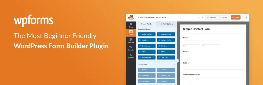 WPForms banner image
