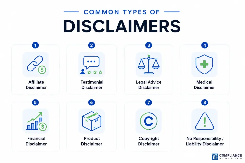 Common types of Disclaimers - 1