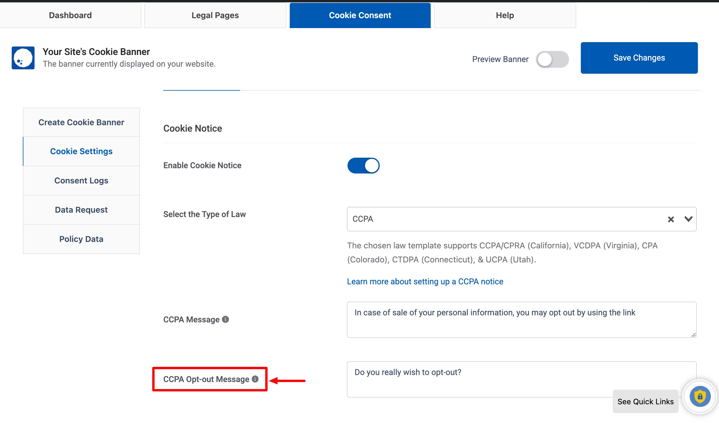 WP Cookie Consent- Opt Out feature.