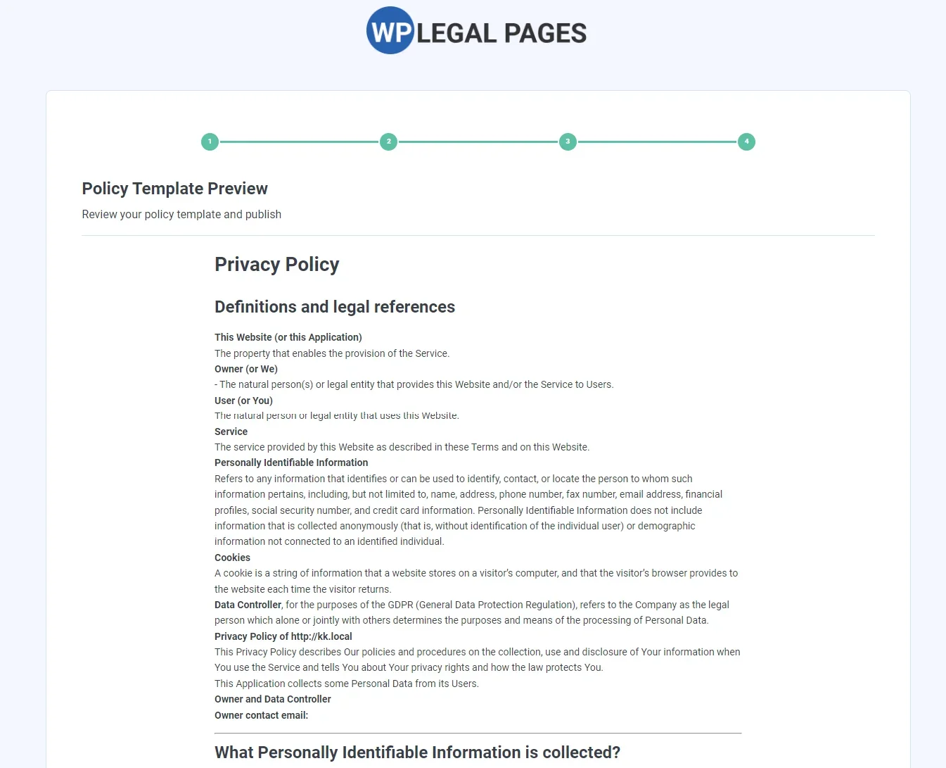 Privacy Policy
