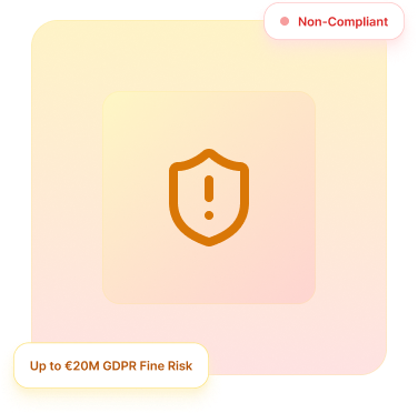 Risk of GDPR fine