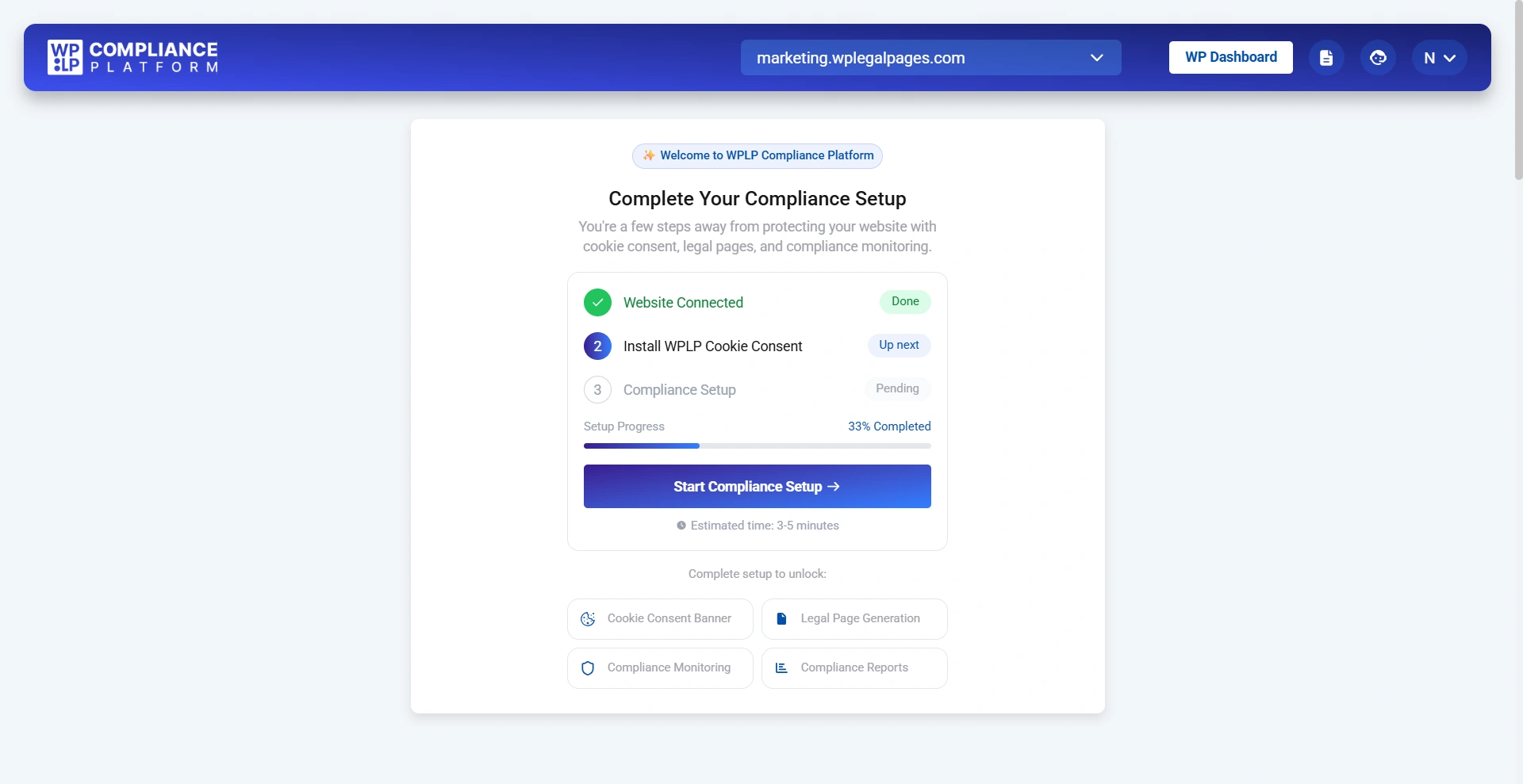 Compliance Setup